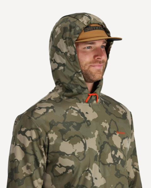 Толстовка Simms Challenger Hoody '21 (Мужской; M; Regiment Camo Olive Drab)
